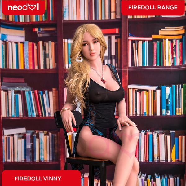 Fire Doll - Vinny - Realistic Sex Doll - 163cm - Light Tan - Gel Breast