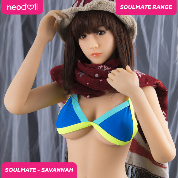 SoulMate - Savannah - Realistic Sex Doll - 163cm - Light Brown