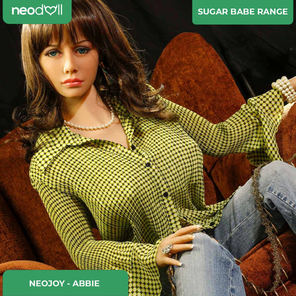 Neodoll Sugar Babe - Abbie - Realistic Sex Doll -Gel Breast - Uterus - 165cm - Wheat