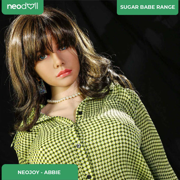 Neodoll Sugar Babe - Abbie - Realistic Sex Doll -Gel Breast - Uterus - 165cm - Wheat
