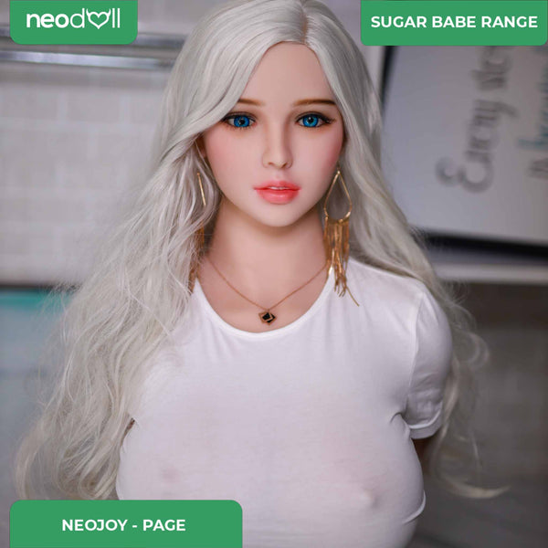 Neodoll Sugar Babe - Page - Realistic Sex Doll - Gel Breast - Uterus - 170cm - Natural