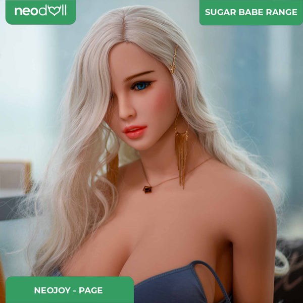 Neodoll Sugar Babe - Page - Realistic Sex Doll - Gel Breast - Uterus - 170cm - Natural