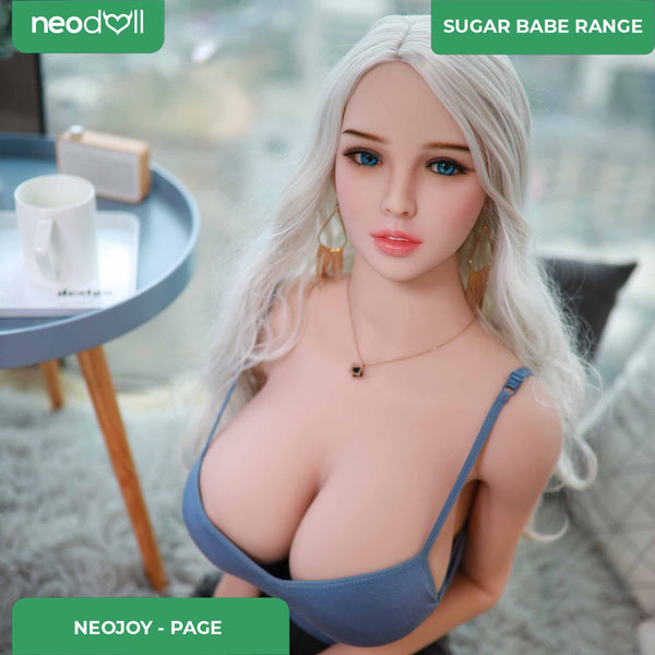 Neodoll Sugar Babe - Page - Realistic Sex Doll - Gel Breast - Uterus - 170cm - Natural