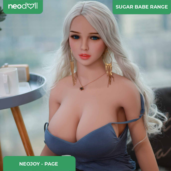 Neodoll Sugar Babe - Page - Realistic Sex Doll - Gel Breast - Uterus - 170cm - Natural