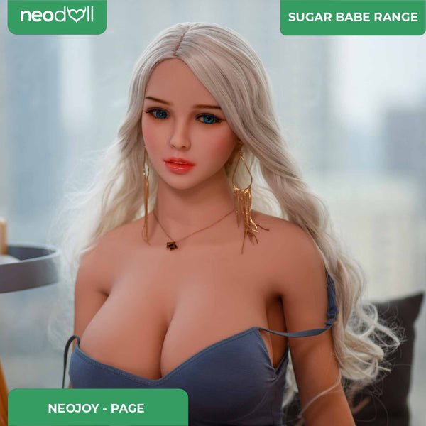 Neodoll Sugar Babe - Page - Realistic Sex Doll - Gel Breast - Uterus - 170cm - Natural