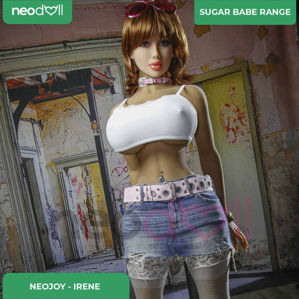 Neodoll Sugar Babe - Irene - Realistic Sex Doll - Gel Breast - Uterus - 153cm - Tan