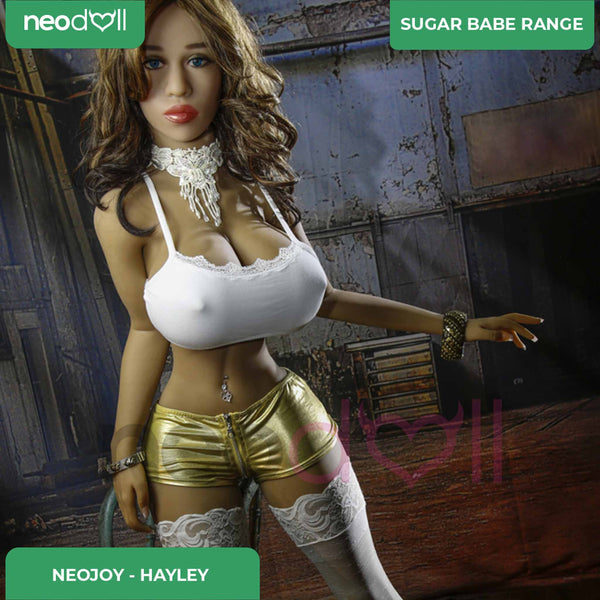 Neodoll Sugar Babe - Hayley - Realistic Sex Doll - Gel Breast - Uterus - 153cm - Tan