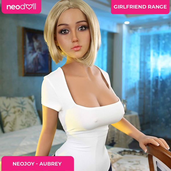 Neodoll Girlfriend Aubrey - Silicone TPE Hybrid Sex Doll - 158cm - Tan