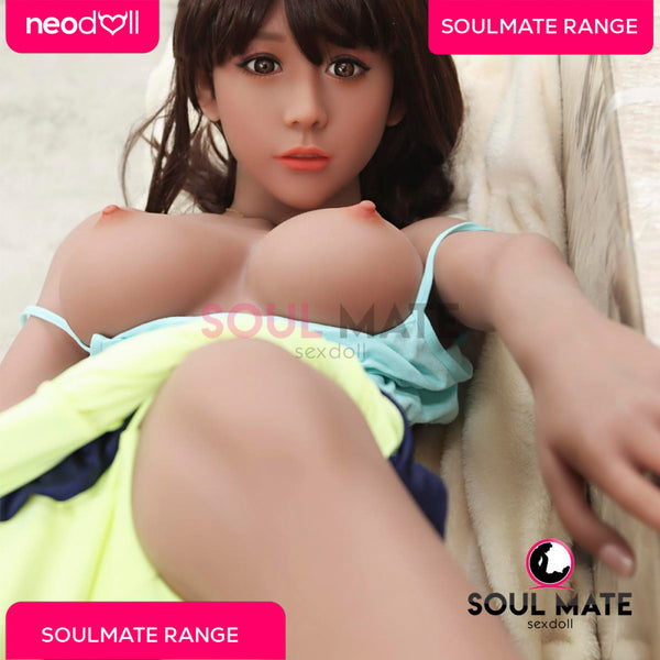 SoulMate - Lilly - Realistic Sex Doll - 148cm - Light Brown