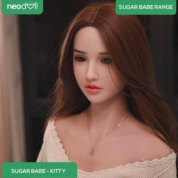 Neodoll Sugar Babe - Kitty - Realistic Sex Doll - Gel Breast - 157cm - Natural