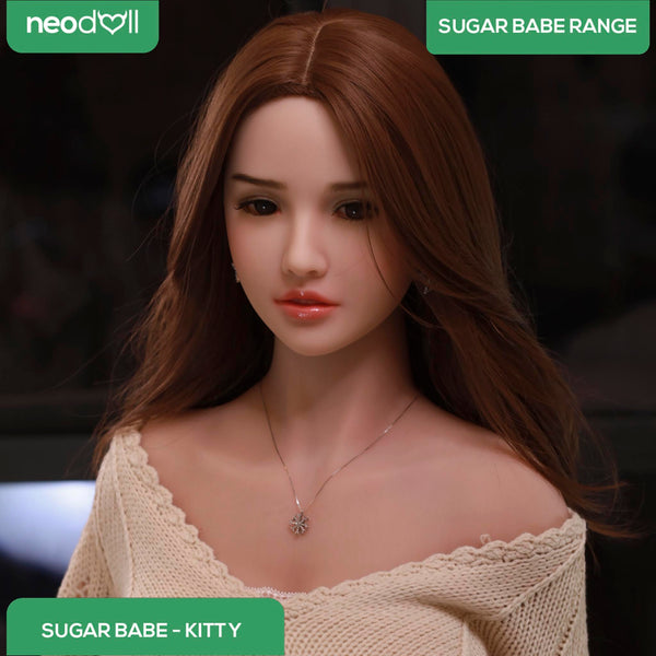 Neodoll Sugar Babe - Kitty - Realistic Sex Doll - Gel Breast - 157cm - Natural