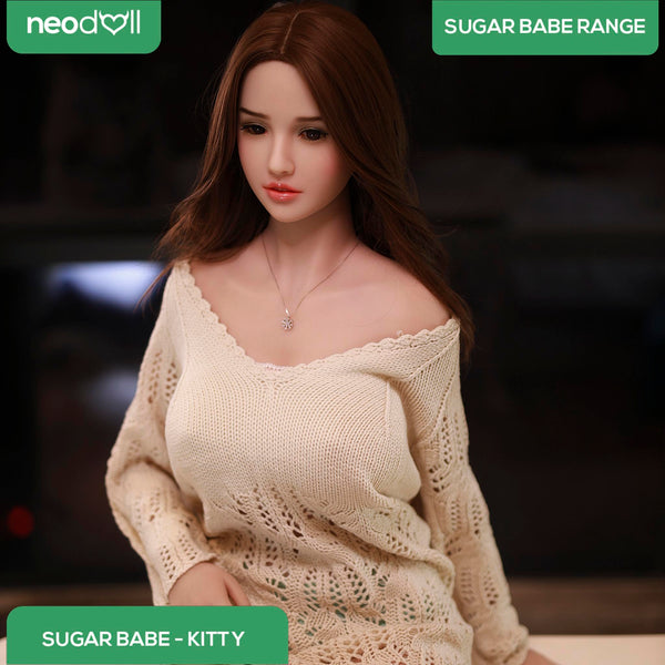 Neodoll Sugar Babe - Kitty - Realistic Sex Doll - Gel Breast - 157cm - Natural