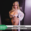 Neodoll Sugar Babe - Rosalind - Realistic Sex Doll - Gel Breast - Uterus - 153cm - Natural