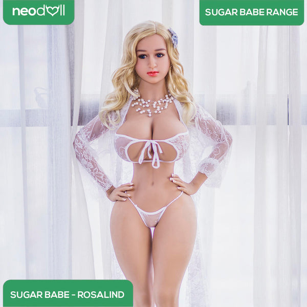 Neodoll Sugar Babe - Rosalind - Realistic Sex Doll - Gel Breast - Uterus - 153cm - Natural