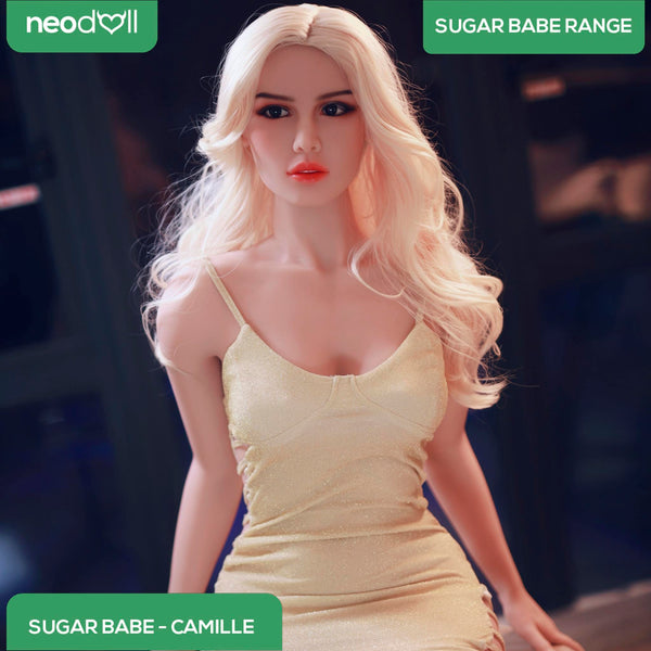 Neodoll Sugar Babe - Camille - Realistic Sex Doll - Gel Breast - Uterus - 165cm - Natural