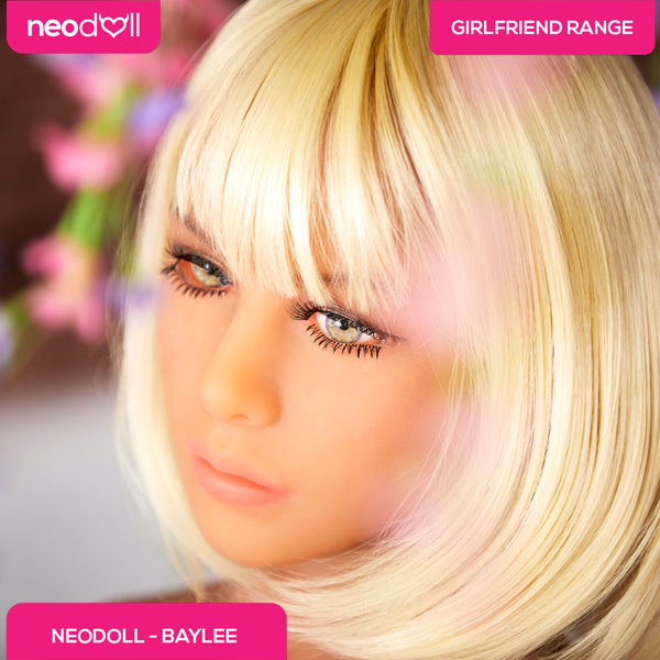 Neojoy Easy Torso With Girlfriend Baylee Head - Realistic Sex Doll Torso With Head Connector - Tan