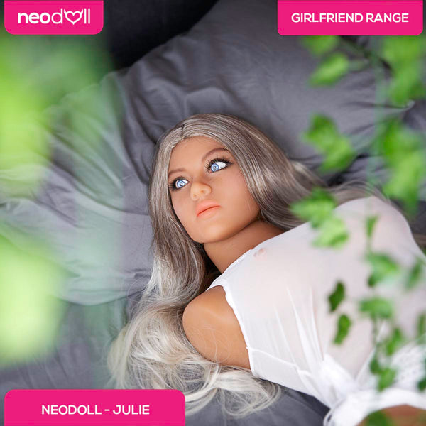 Neojoy Easy Torso With Girlfriend Julie Head - Realistic Sex Doll Torso With Head Connector - Tan