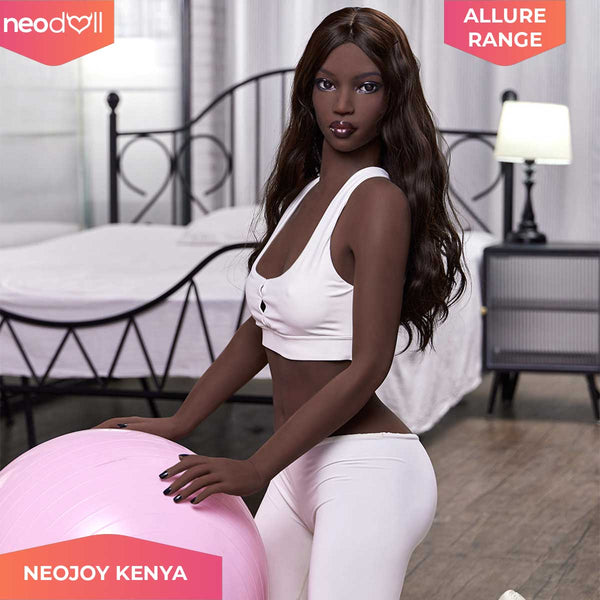 Neodoll Allure Kenya - Realistic Sex Doll -165cm - Black