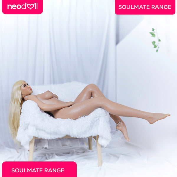 Soulmate - Annelise - Full Silicone Sex Doll - Gel Breast - 160cm - Tan