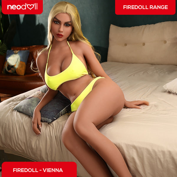 Fire Doll - Vienna - Realistic Sex Doll - 155cm - Light Tan - Gel Breast