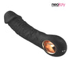 Neojoy - Realistic Dildo Vibrator with 10 Vibrating and 3 Heating Modes with Extra Veins - Black