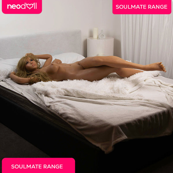 Soulmate - Novah - Full Silicone Sex Doll - Gel Breast - 160cm - Tan - Implanted hair