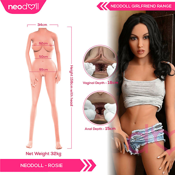 Neojoy Girl Friend Rosie - Realistic Sex Doll - 158cm - Tan