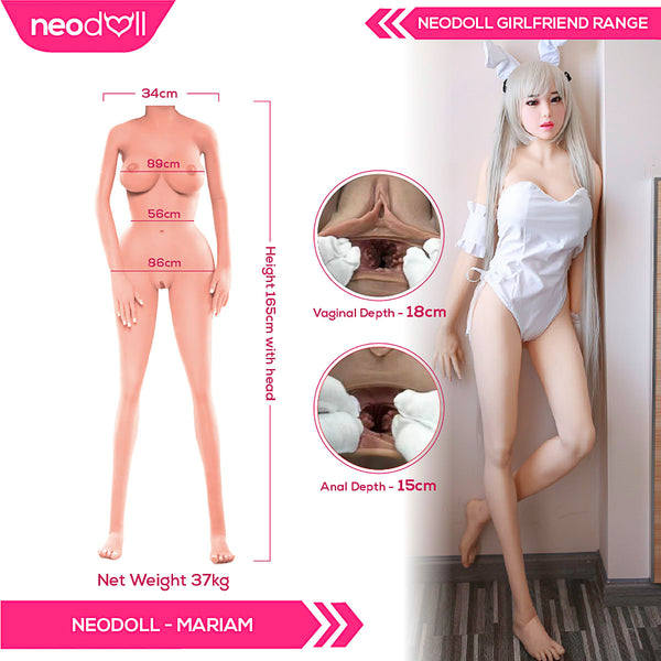 Neojoy Girlfriend Mariam - Realistic Sex Doll - 165cm - Tan