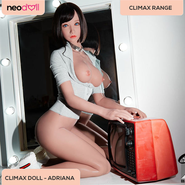 Climax Doll - Adriana - Realistic Sex Doll - Gel Breast - 158cm - Tan