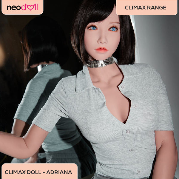 Climax Doll - Adriana - Realistic Sex Doll - Gel Breast - 158cm - Tan