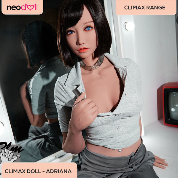 Climax Doll - Adriana - Realistic Sex Doll - Gel Breast - 158cm - Tan