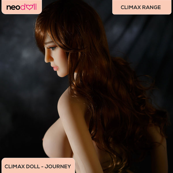 Climax Doll - Journey - Realistic Sex Doll - Gel Breast - 158cm - White