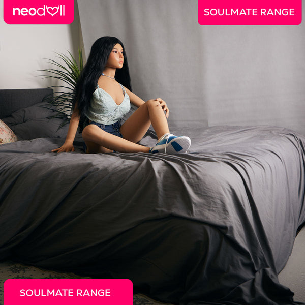 Soulmate - Janessa - Full Silicone Sex Doll - Gel Breast - 150cm - Tan - Implanted hair