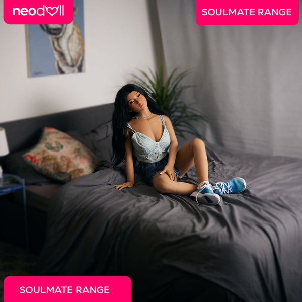 Soulmate - Janessa - Full Silicone Sex Doll - Gel Breast - 150cm - Tan - Implanted hair