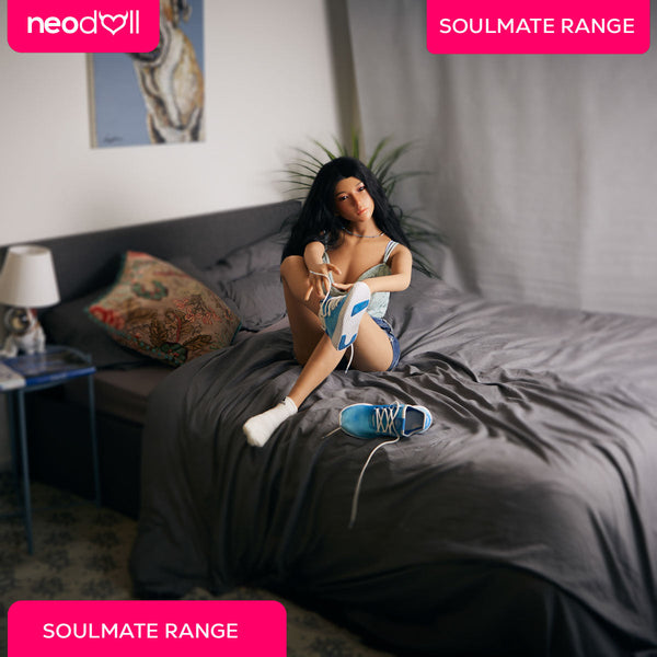 Soulmate - Janessa - Full Silicone Sex Doll - Gel Breast - 150cm - Tan - Implanted hair