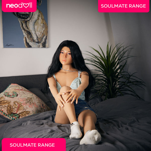 Soulmate - Janessa - Full Silicone Sex Doll - Gel Breast - 150cm - Tan - Implanted hair