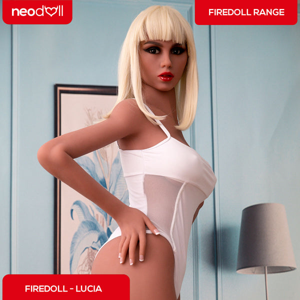 Fire Doll - Lucia - Realistic Sex Doll - 163cm - Light Tan - Gel Breast