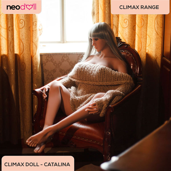 Climax Doll - Catalina - Realistic Sex Doll - Gel Breast - 158cm - White