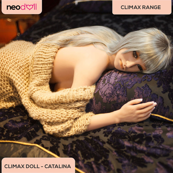 Climax Doll - Catalina - Realistic Sex Doll - Gel Breast - 158cm - White