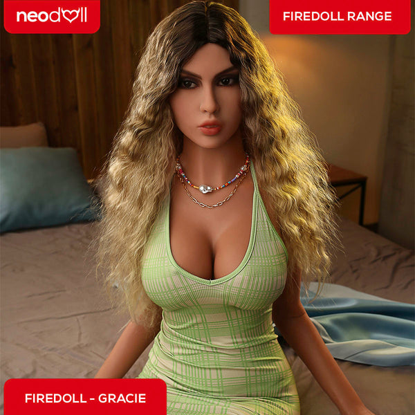 Fire Doll - Gracie - Realistic Sex Doll - 165cm - Light Tan - Gel Breast