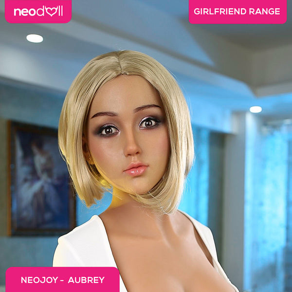 Neodoll Girlfriend Aubrey - Silicone TPE Hybrid Sex Doll- 148cm - Tan