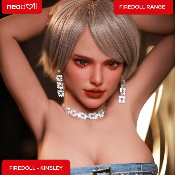 Fire Doll - Kinsley - Realistic Sex Doll - 163cm - Light Tan - Gel Breast - Articulated Hand