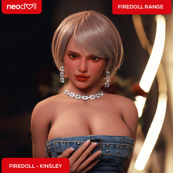 Fire Doll - Kinsley - Realistic Sex Doll - 163cm - Light Tan - Gel Breast - Articulated Hand