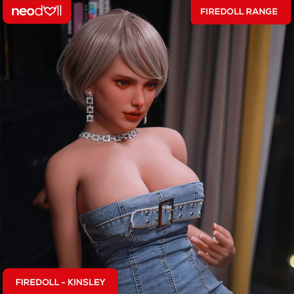 Fire Doll - Kinsley - Realistic Sex Doll - 163cm - Light Tan - Gel Breast - Articulated Hand