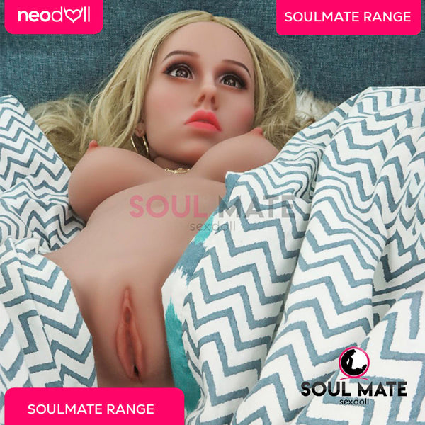 SoulMate Dolls - Alexis Head - Sex Doll Torso - Light Brown
