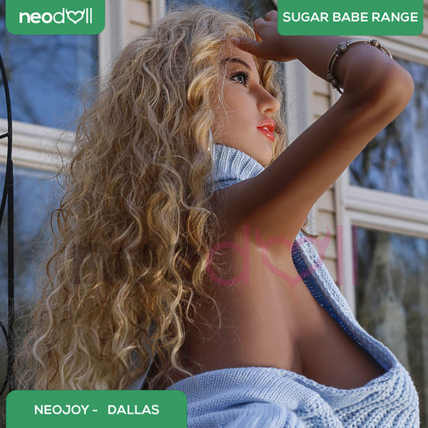 Neodoll Sugar Babe - Dallas - Realistic Sex Doll - Gel Breast - Uterus - 168cm - Wheat