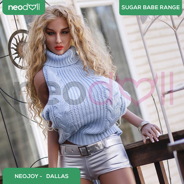 Neodoll Sugar Babe - Dallas - Realistic Sex Doll - Gel Breast - Uterus - 168cm - Wheat