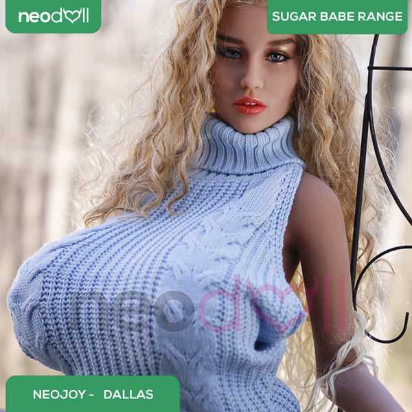 Neodoll Sugar Babe - Dallas - Realistic Sex Doll - Gel Breast - Uterus - 168cm - Wheat