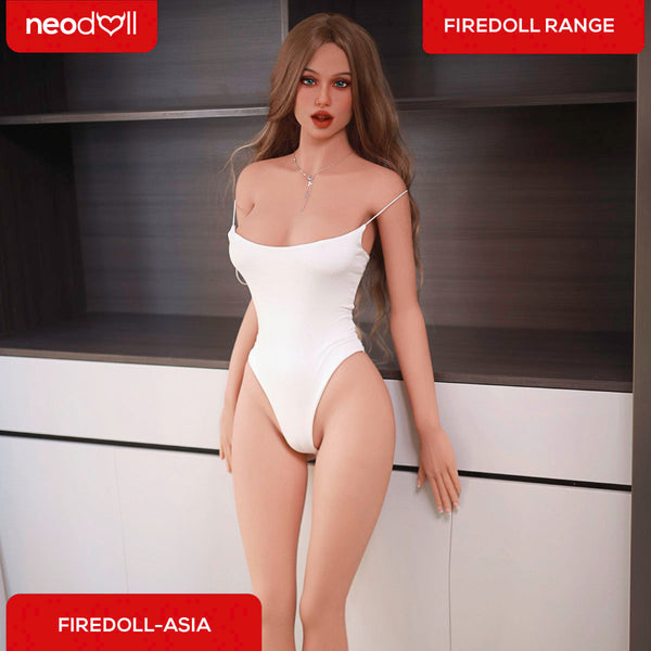 Fire Doll - Asia - Realistic Sex Doll - 166cm - Light Tan - Gel Breast - Movable Jaw