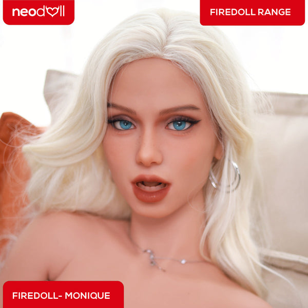 Fire Doll - Monique - Realistic Sex Doll - 160cm - Light Tan - Gel Breast - Movable Jaw